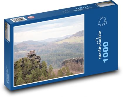 Bohemian Switzerland - Maria´s Lookout - Puzzle 1000 pieces, size 60x46 cm 
