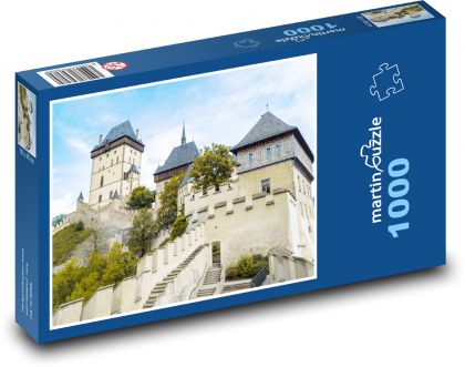 Česká republika - Karlštejn - Puzzle 1000 dielikov, rozmer 60x46 cm
