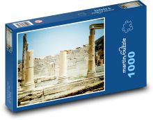 Pozůstatky chrámu - Řecko Puzzle 1000 - 60x46 cm