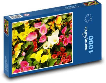 Kvety - Kala - Puzzle 1000 dielikov, rozmer 60x46 cm