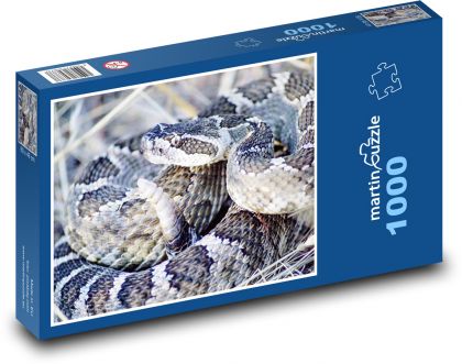 Chřestýš - had - puzzle 1000 dílků