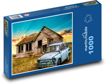 Opuštěný dům - puzzle 1000 dílků