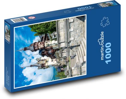 Peleš - Burg, Karpaten - Puzzle - 1000 Teile