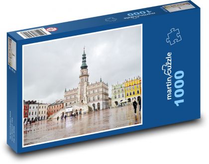 Poľsko - historické centrum - Puzzle 1000 dielikov, rozmer 60x46 cm