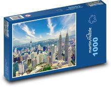 Kuala Lumpur - Malajsie  Puzzle 1000 - 60x46 cm