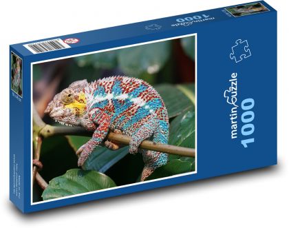 Chamäleon - Reptil - Puzzle - 1000 Teile