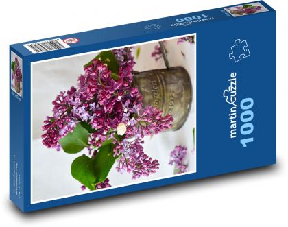 Liliowy - bukiet - Puzzle 1000 elementów, rozmiar 60x46 cm