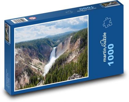 Wasserfall im Nationalpark - Puzzle - 1000 Teile