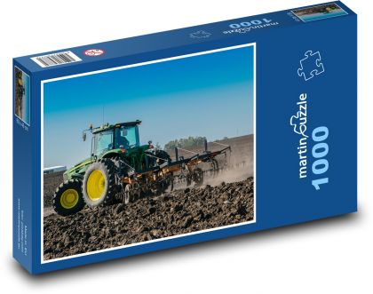 Traktor - Pflügen - Puzzle - 1000 Teile