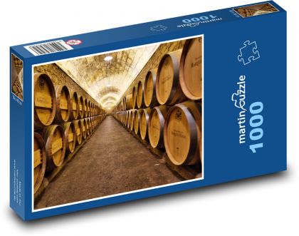Vinárstvo - pivnica - Puzzle 1000 dielikov, rozmer 60x46 cm
