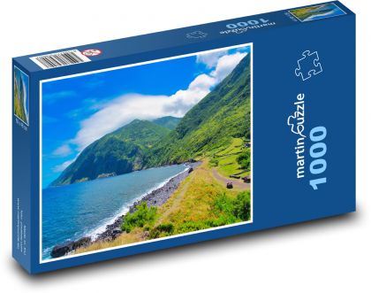 Moře - hory - Puzzle 1000 dílků, rozměr 60x46 cm