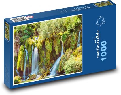 Wasserfall. - Puzzle - 1000 Teile