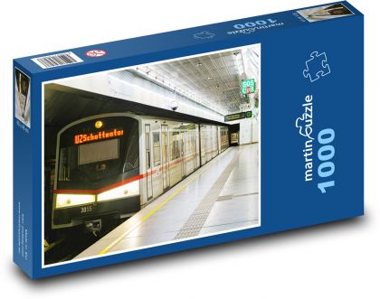 Transportation METRO. - Puzzle 1000 pieces, size 60x46 cm 