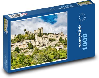 Architektura - domy - Puzzle 1000 elementów, rozmiar 60x46 cm