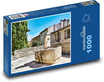 Historischer Brunnen - Puzzle - 1000 Teile