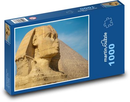 Egypt - Sfinga - Puzzle 1000 dielikov, rozmer 60x46 cm