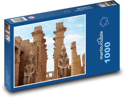Egypt - Socha - Puzzle 1000 dielikov, rozmer 60x46 cm