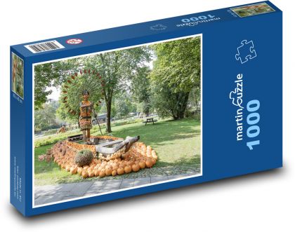Dýně, výstava dýní - puzzle 1000 dílků