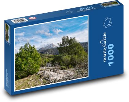 France - Montagne Sainte-Victoire - Puzzle 1000 pieces, size 60x46 cm 