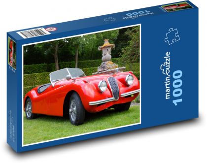 Auto - kabriolet - Puzzle 1000 dielikov, rozmer 60x46 cm