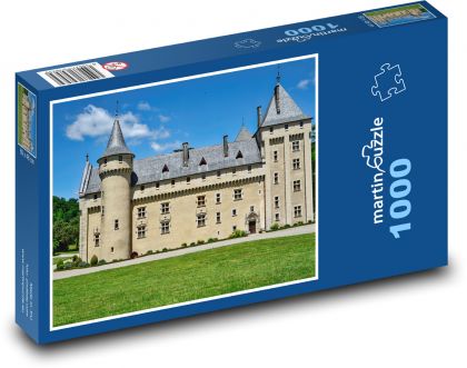 Abbaye de Loc Dieu - Aveyron - Francúzsko - Puzzle 1000 dielikov, rozmer 60x46 cm