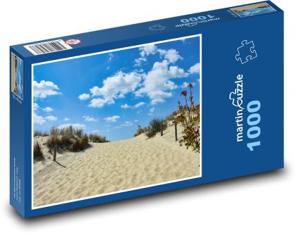 Obloha - piesok - Puzzle 1000 dielikov, rozmer 60x46 cm
