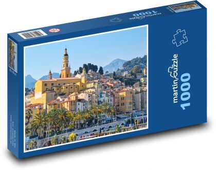 France - Menton - Puzzle 1000 pieces, size 60x46 cm 