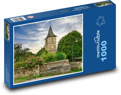 Kostel - věž - puzzle 1000 dílků
