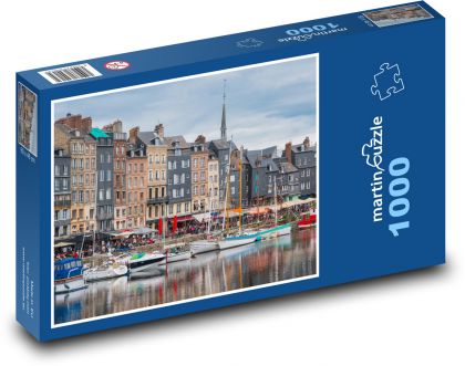 France - Honfleur - Puzzle 1000 pieces, size 60x46 cm 