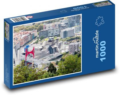 Muzeum - architektura - Puzzle 1000 elementów, rozmiar 60x46 cm