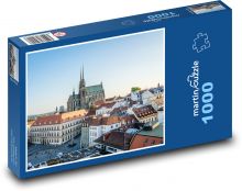 Slovenská republika - Brno Puzzle 1000 dielikov - 60 x 46 cm 
