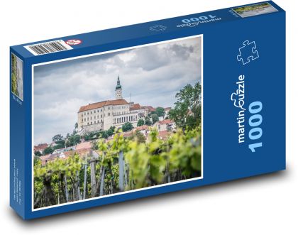 Mikulov - Česká republika - Puzzle 1000 dielikov, rozmer 60x46 cm