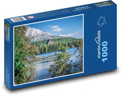 Słowacja - Tatry - Puzzle 1000 elementów, rozmiar 60x46 cm