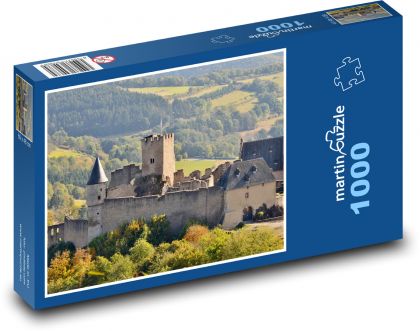 Luxemburg - Schloss Bourscheid - Puzzle - 1000 Teile