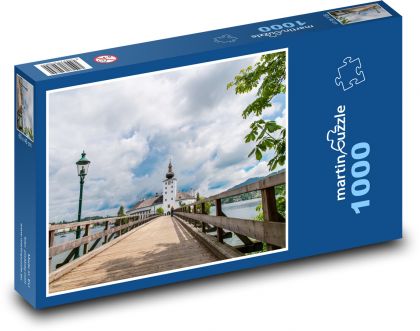 Rakousko - Gmunden - puzzle 1000 dílků