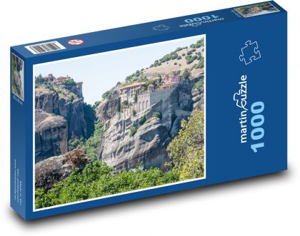 Greece - City on the Rock - Puzzle 1000 pieces, size 60x46 cm 