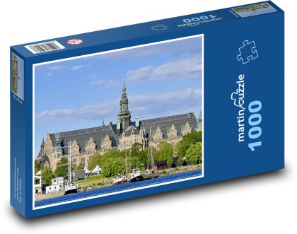 Severské múzeum - Švédsko - Puzzle 1000 dielikov, rozmer 60x46 cm