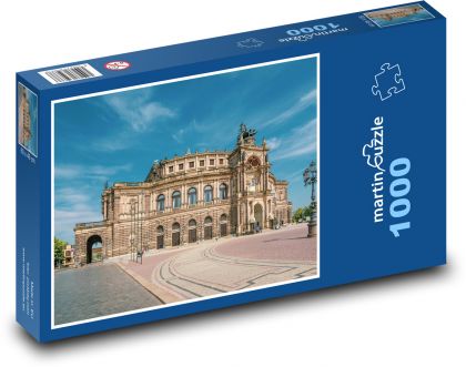 Drážďany - katedrála - puzzle 1000 dílků