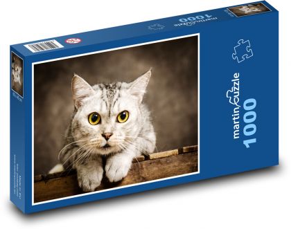 Cat - Pet - Puzzle 1000 pieces, size 60x46 cm 
