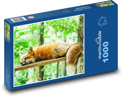 Liška - Puzzle 1000 dielikov, rozmer 60x46 cm