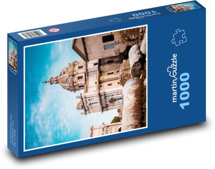 Budova - Chrám - Puzzle 1000 dielikov, rozmer 60x46 cm