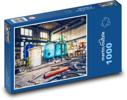 Ancient Factory - Puzzle 1000 pieces, size 60x46 cm 