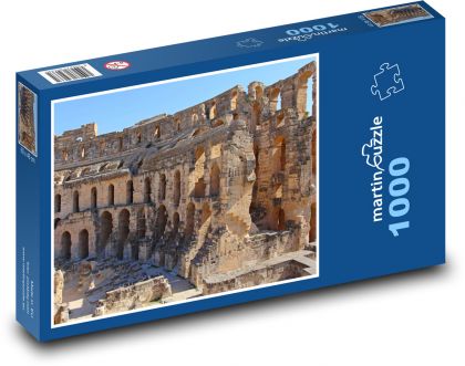 Ruiny - aréna, Řím - puzzle 1000 dílků