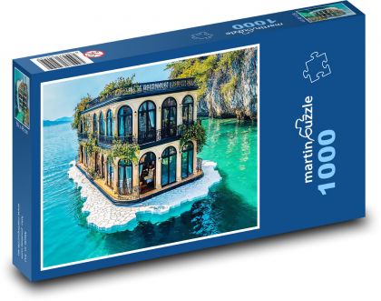 Haus am Wasser - Puzzle - 1000 Teile