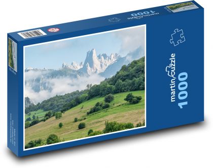 Příroda - hory - puzzle 1000 dílků