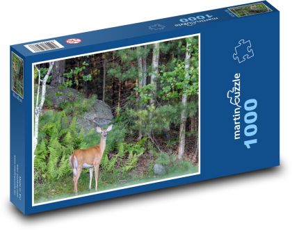 Lesní zvěř - puzzle 1000 dílků