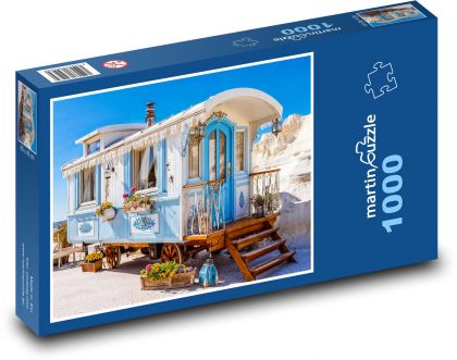 Letní dům v provensálském stylu - puzzle 1000 dílků