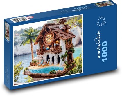Stunden - Haus - Puzzle - 1000 Teile