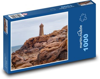 Francie - Bretaň - Puzzle 1000 dílků, rozměr 60x46 cm