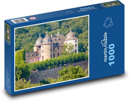 Hunsrück - Zamek - Puzzle 1000 elementów, rozmiar 60x46 cm